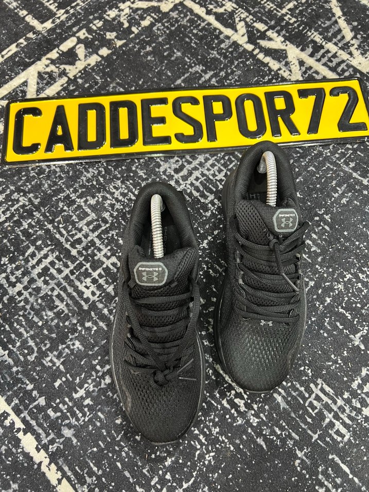 Siyah Gri Spor Erkek Sneakers Velcro - Görsel 3