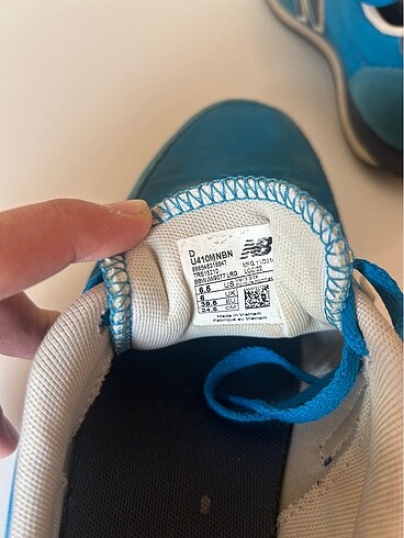 39,5 Beden mavi Renk Mavi new balance spor ayakkabı