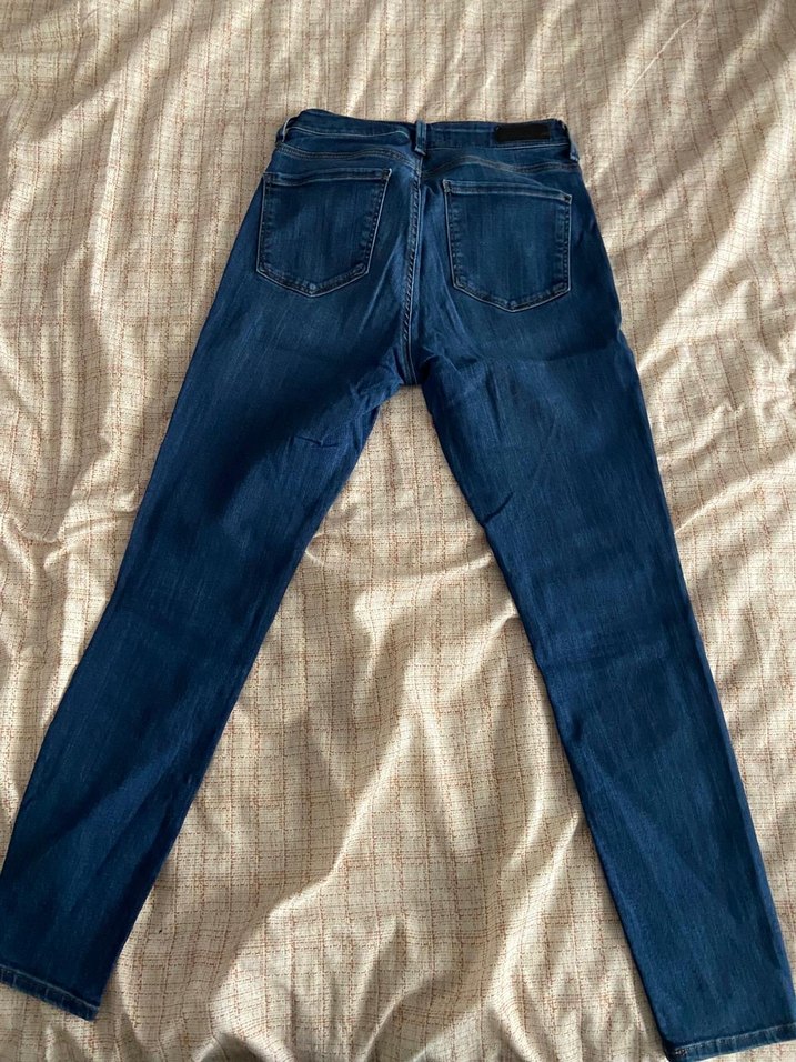 Kadın Lacivert Normal Jean - Görsel 2