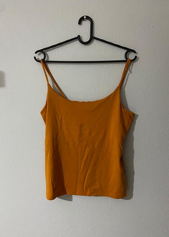 Zara Sarı Askılı Kadın ust - Görsel 3