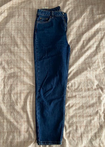 Kadın Lacivert Denim Pantolon trendyol - Görsel 2