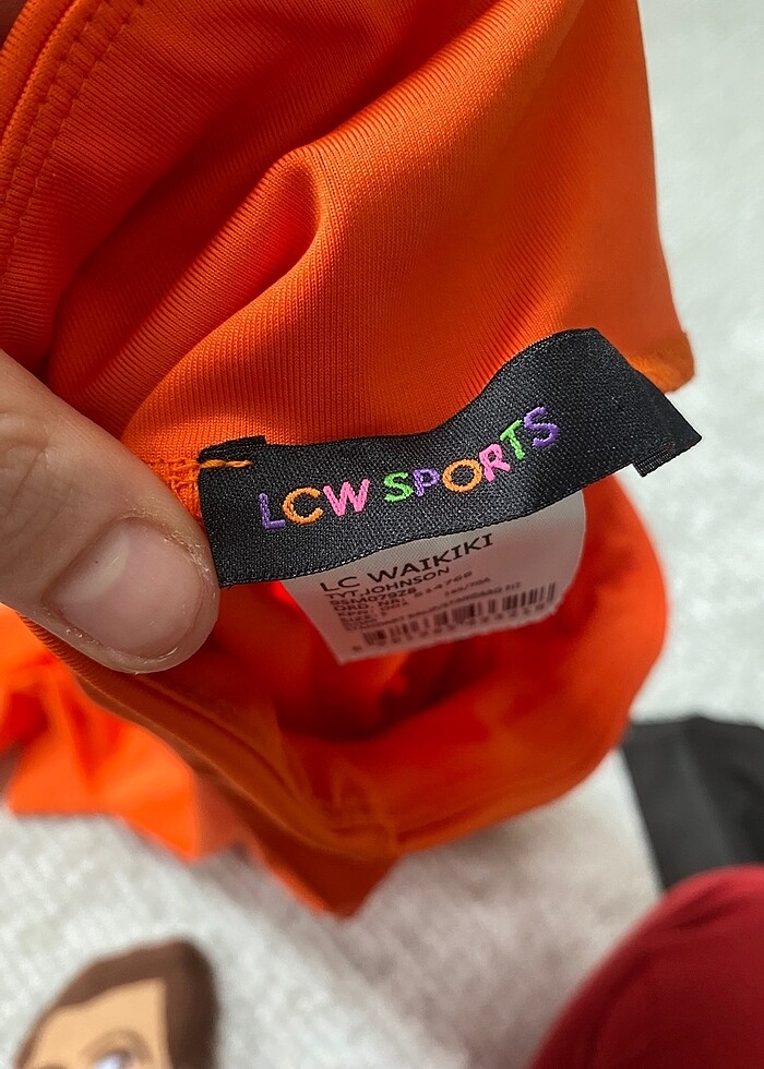 LWC TURUNCU KADIN SPOR TAYT - Görsel 5