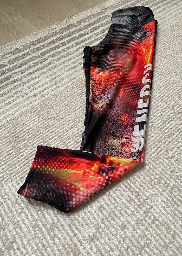 LCW DESENLİ KADIN SPOR TAYT - Görsel 2