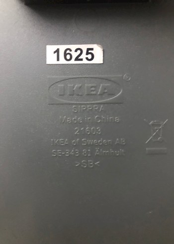 Ikea Ikea Gri Noktalı Modern Duvar Saati