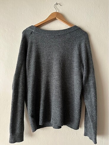 xs Beden Gri oversize kazak