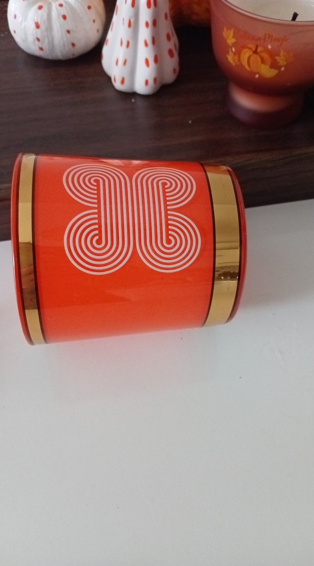 sonbahar konsepi turuncu sunumluk bardak - Görsel 2