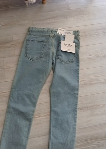 Erkek Bej Denim Regular Fit Jean - Görsel 6