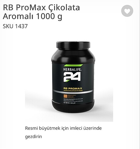 Herbalife Protein tozu promax