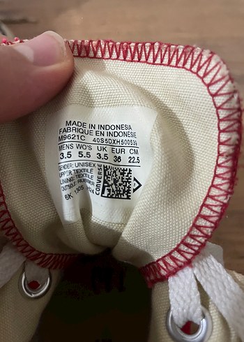 Orjinal Converse 36 numara - Görsel 5