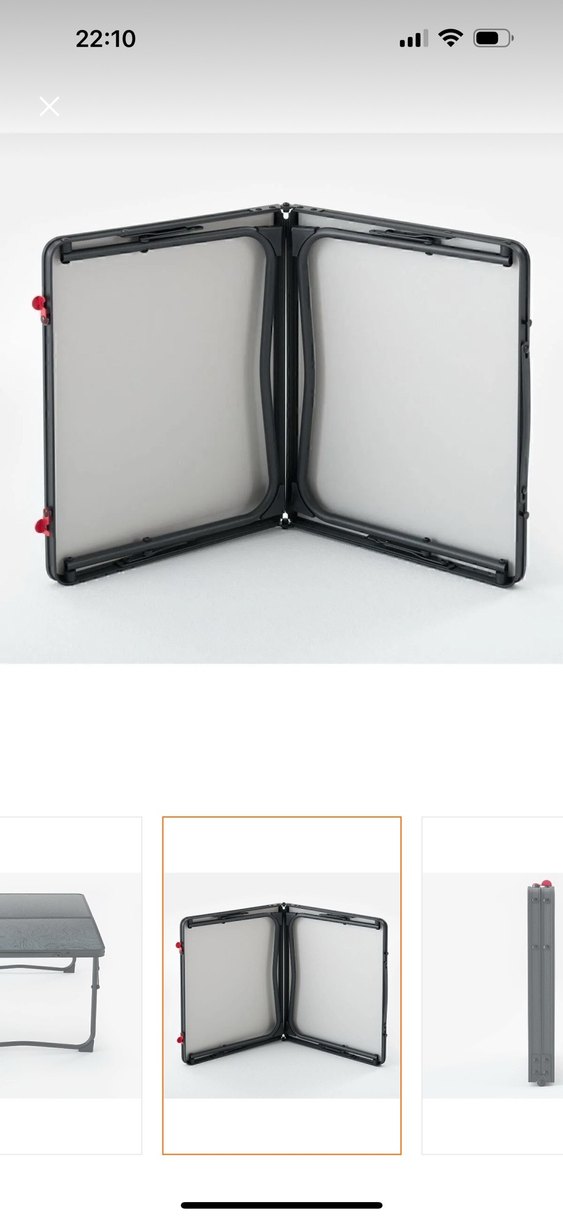 Decathlon Katlanabilir Kamp Masası - Görsel 3