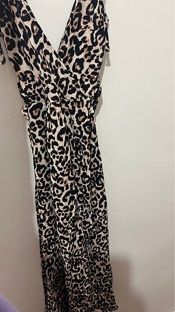Trendyol & Milla Leopar elbise