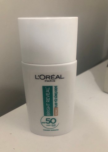 Beden Loreal Paris renkli güneş kremi dolu