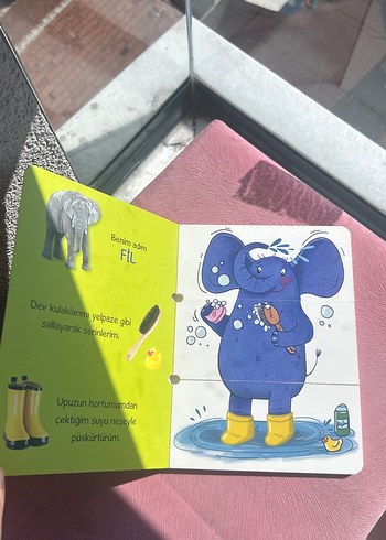  Karıştır Eşleştir Hayvanları Keşfet Çocuk Kitabı