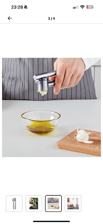 Ikea Ikea sarımsak ezeceği