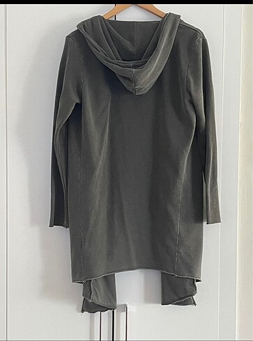 40 Beden H&M uzun kollu taşlanmış penye tunik