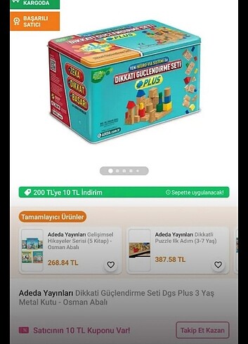 Adeda dikkat seti