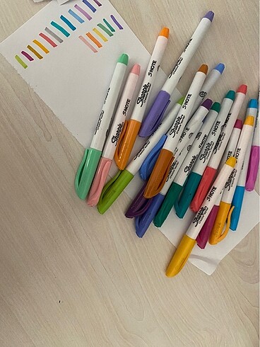  Beden Sharpie kalem