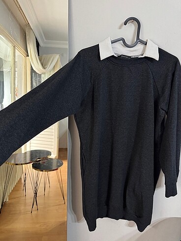 l Beden Cepli Sweat Elbise