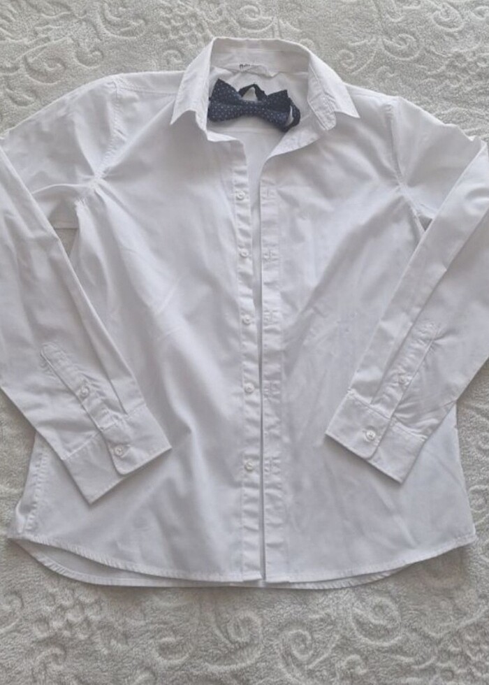 H&M Beyaz Gömlek - Görsel 2