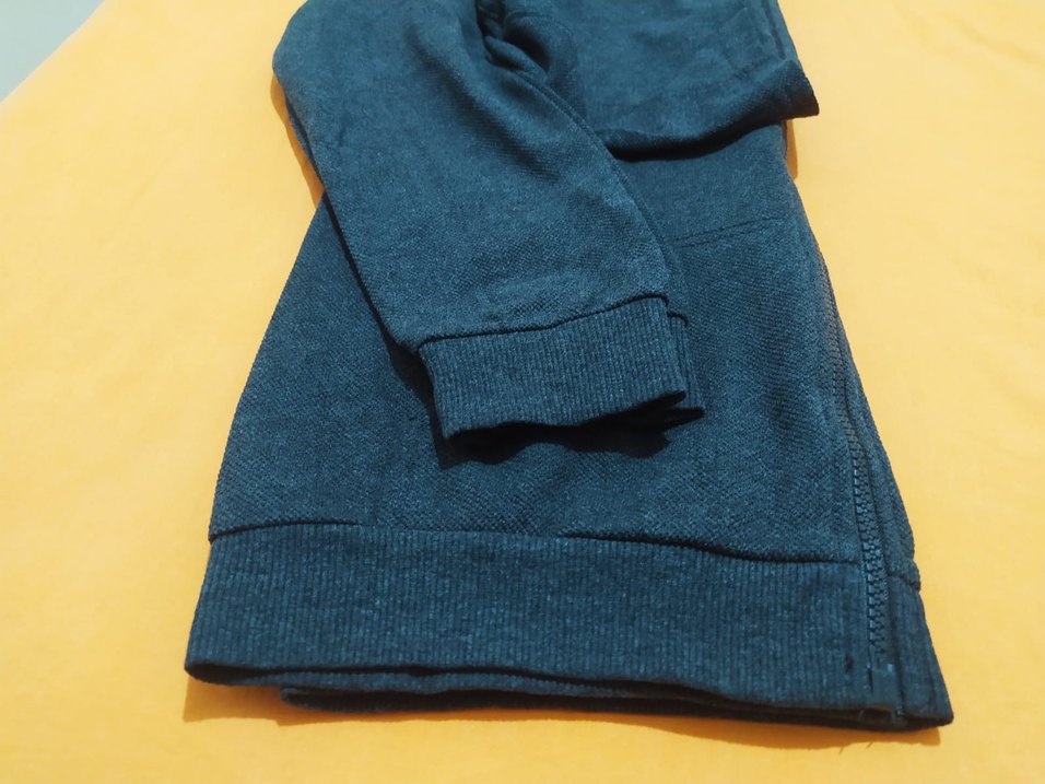 Lc Waikiki Gri Kapüşonlu Fermuarlı Erkek Sweatshirt - Görsel 3