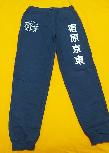 Koton Erkek Lacivert Baskılı Streetwear Eşofman - Görsel 2