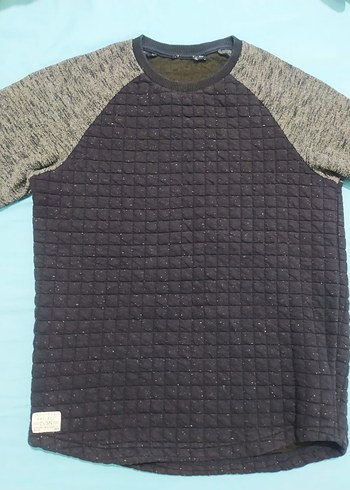 Lc Waikiki Erkek Gri Kapitone Sweatshirt - Görsel 4