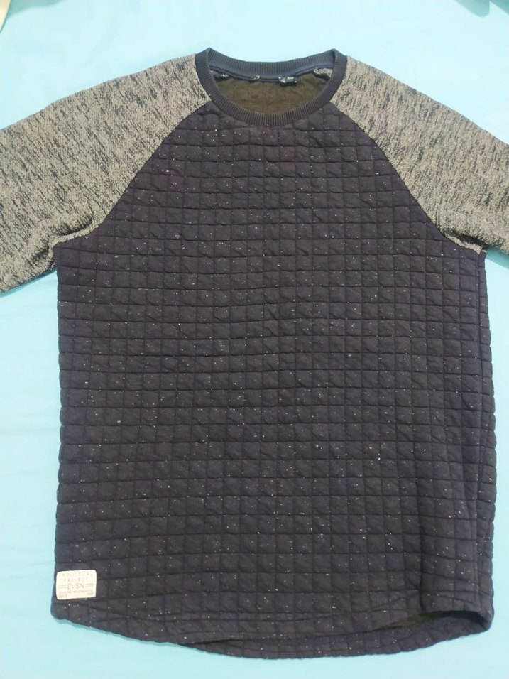 Lc Waikiki Erkek Gri Kapitone Sweatshirt - Görsel 4