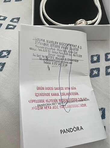  Beden Pandora kolye