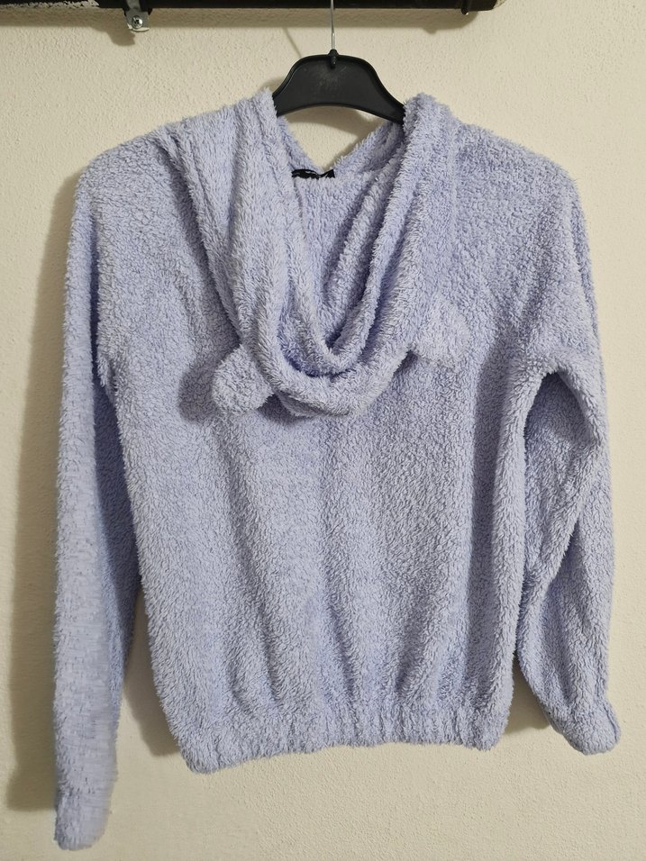 Kadın Midi Boy Rahat Triko Kazak - Görsel 4