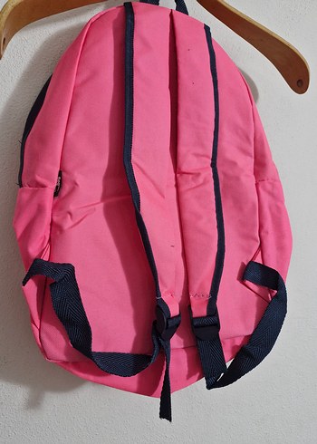 Pembe Fermuarlı Kadın Sırt Çantası - Görsel 8