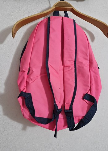 Pembe Fermuarlı Kadın Sırt Çantası - Görsel 6