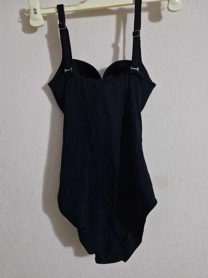 Lacivert Strappy Kadın Mayo - Görsel 5