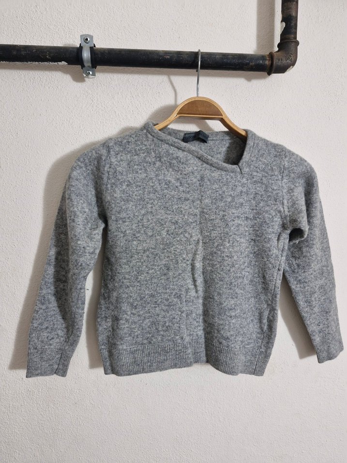 Gri Yün Kazak - Görsel 4