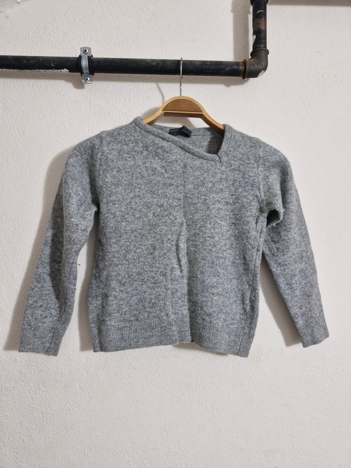 Gri Yün Kazak - Görsel 3