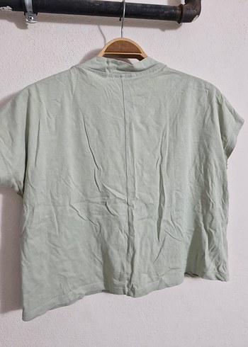 Kadın Yeşil  Kısa Kollu Tişört - Görsel 5