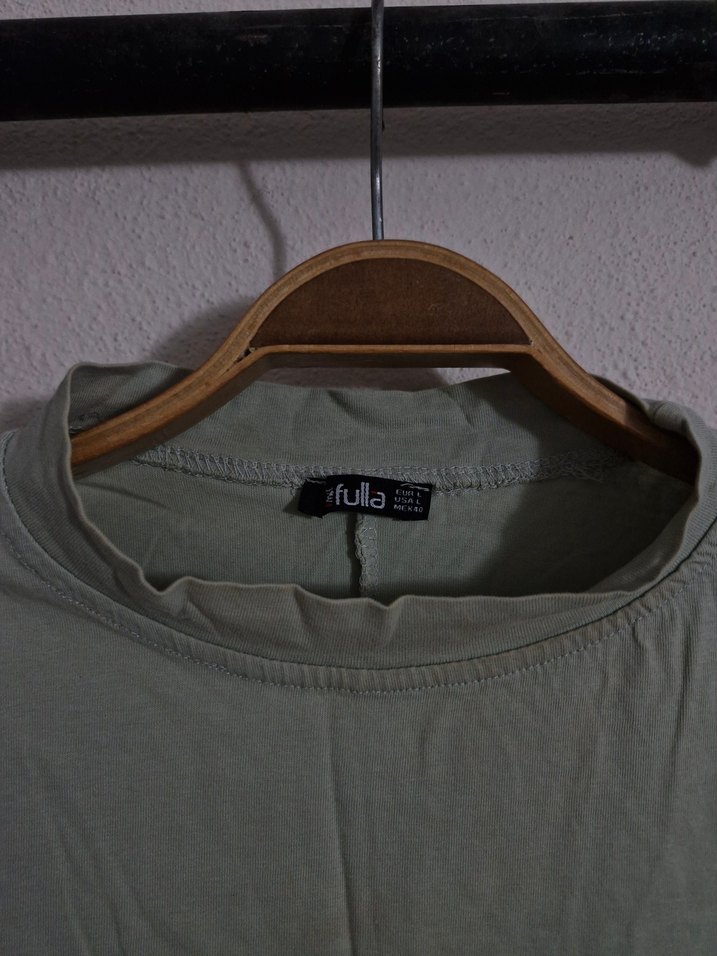 Kadın Yeşil  Kısa Kollu Tişört - Görsel 2