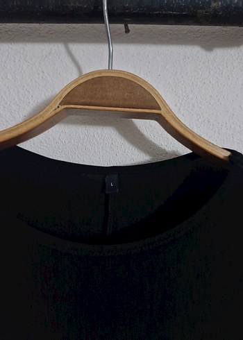 Kadın Siyah Kısa Kollu Uzun Elbise - Görsel 7