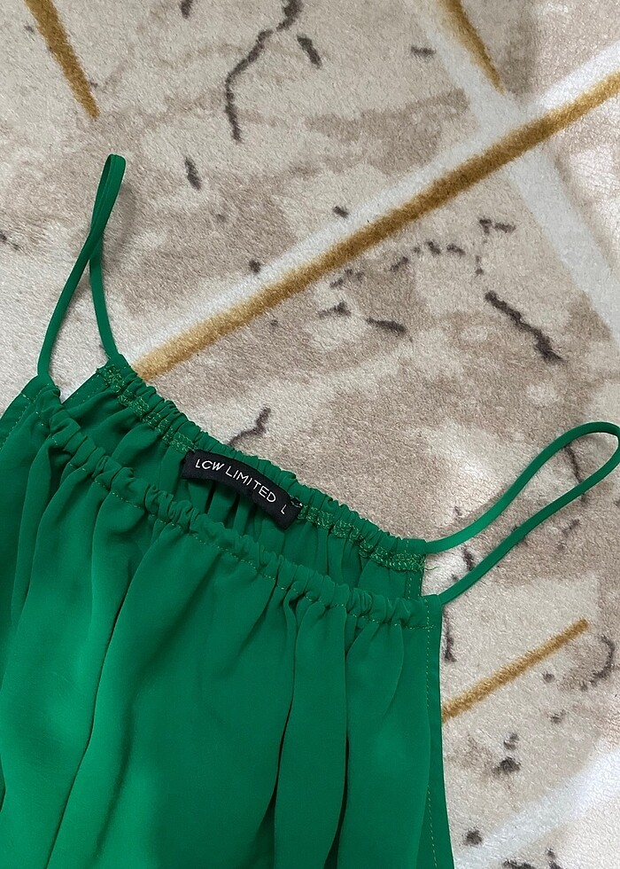 şifon elbise - Görsel 3