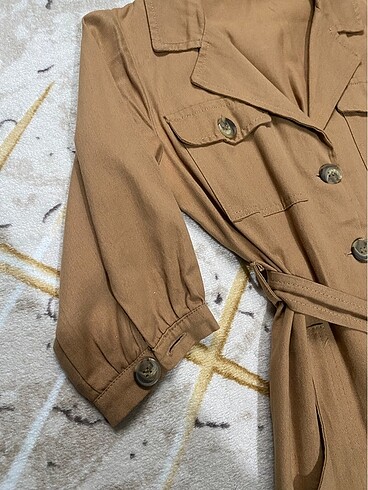 düğmeli kalem elbise - Görsel 3