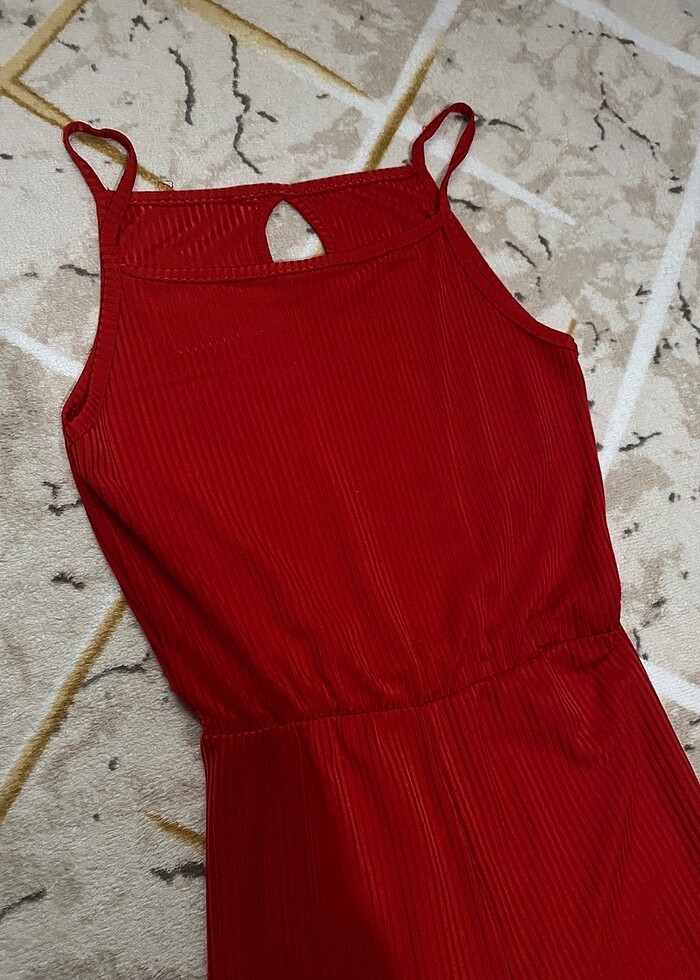 kırmızı tulum - Görsel 2