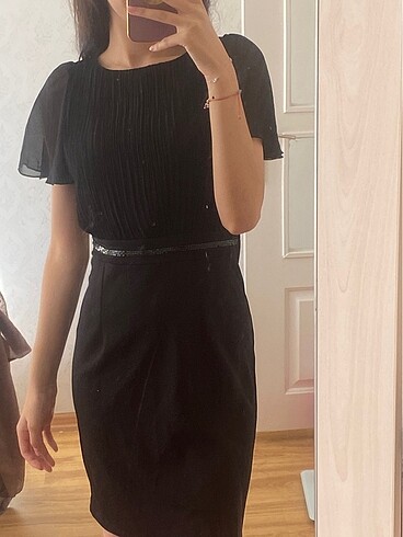 Siyah kısa elbise