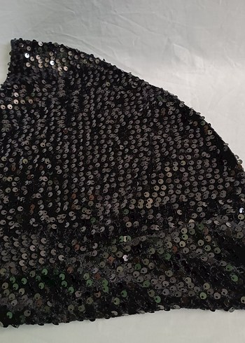 Siyah Balık Model Abiye Elbise - Görsel 5