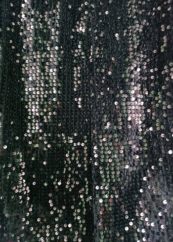 Siyah Balık Model Abiye Elbise - Görsel 6