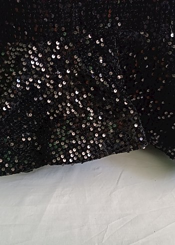 Siyah Balık Model Abiye Elbise - Görsel 4