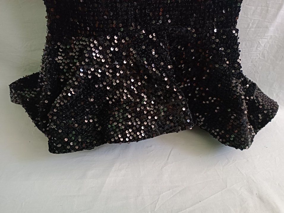 Siyah Balık Model Abiye Elbise - Görsel 4