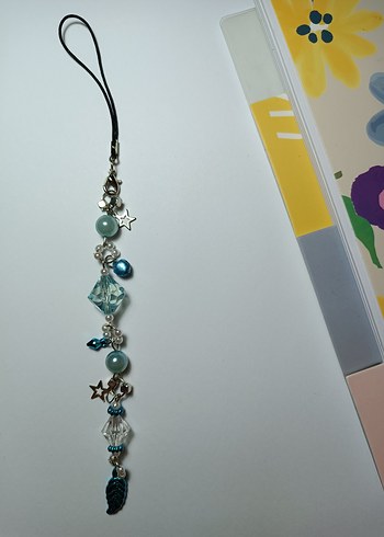 Turkuaz Konsept Telefon Charm - Görsel 2