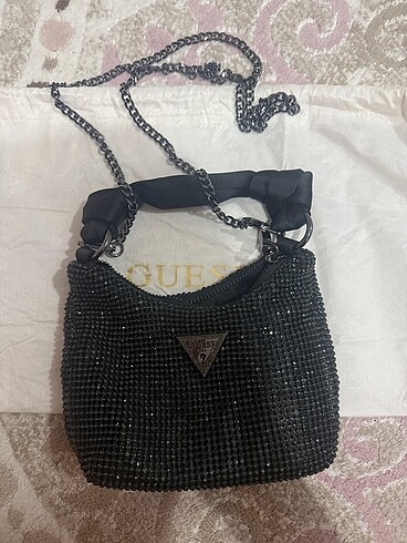 Beden Guess mini omuz taşlı orijinal çanta