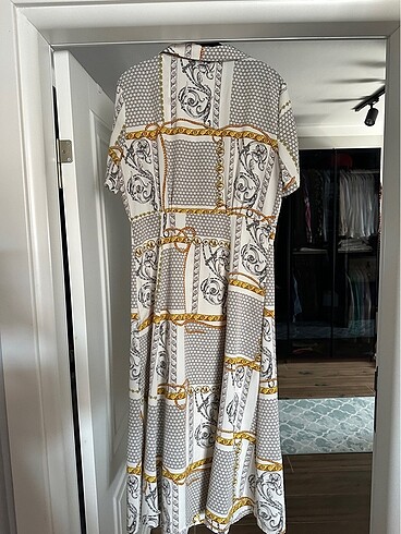 l Beden Mango midi elbise
