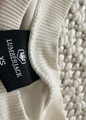 Lumberjack Beyaz Yumuşak Pamuklu Baskılı Tişört