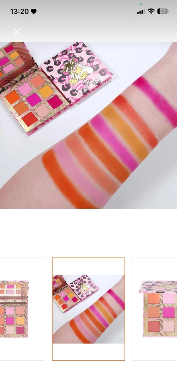 Revolutıon Canlı Renkli Çoklu Göz Farı Paleti - Görsel 5